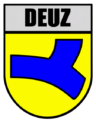 Wappen und Schriftzug Deuz